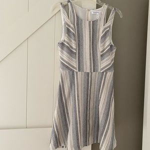 BCBG Generation dress with herringbone pattern